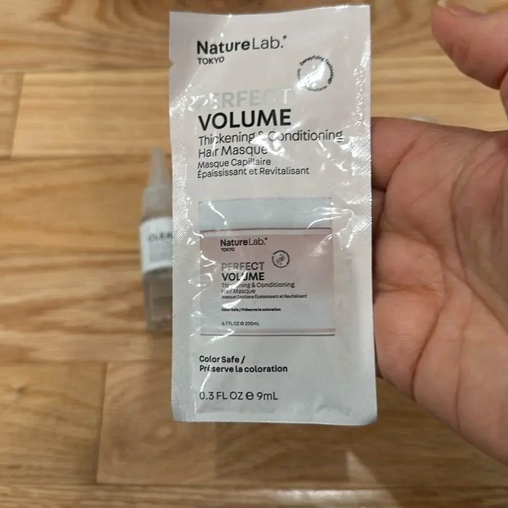 Nature Lab 3 piece haircare deluxe sample set